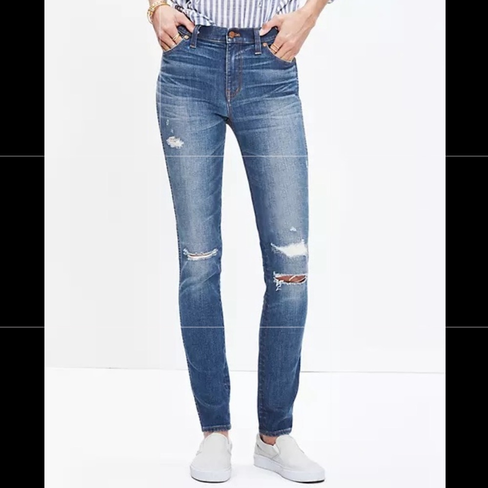 Madewell High Rise Skinny Jeans